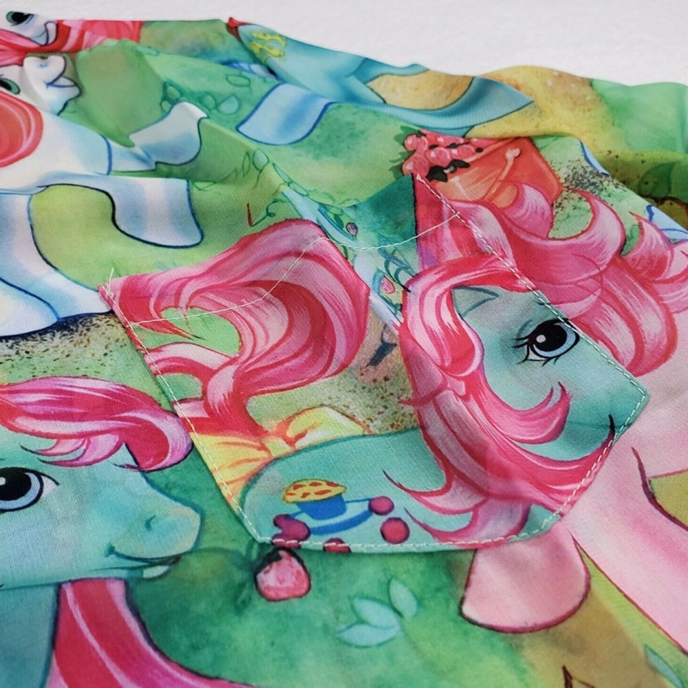 💗🌈SALE☘️ My Little Pony Sheer Bright Blouse - Picture 6 of 7